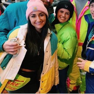 ROFFE Women’s Ski Retro Jacket LOUD AF CLASSIC